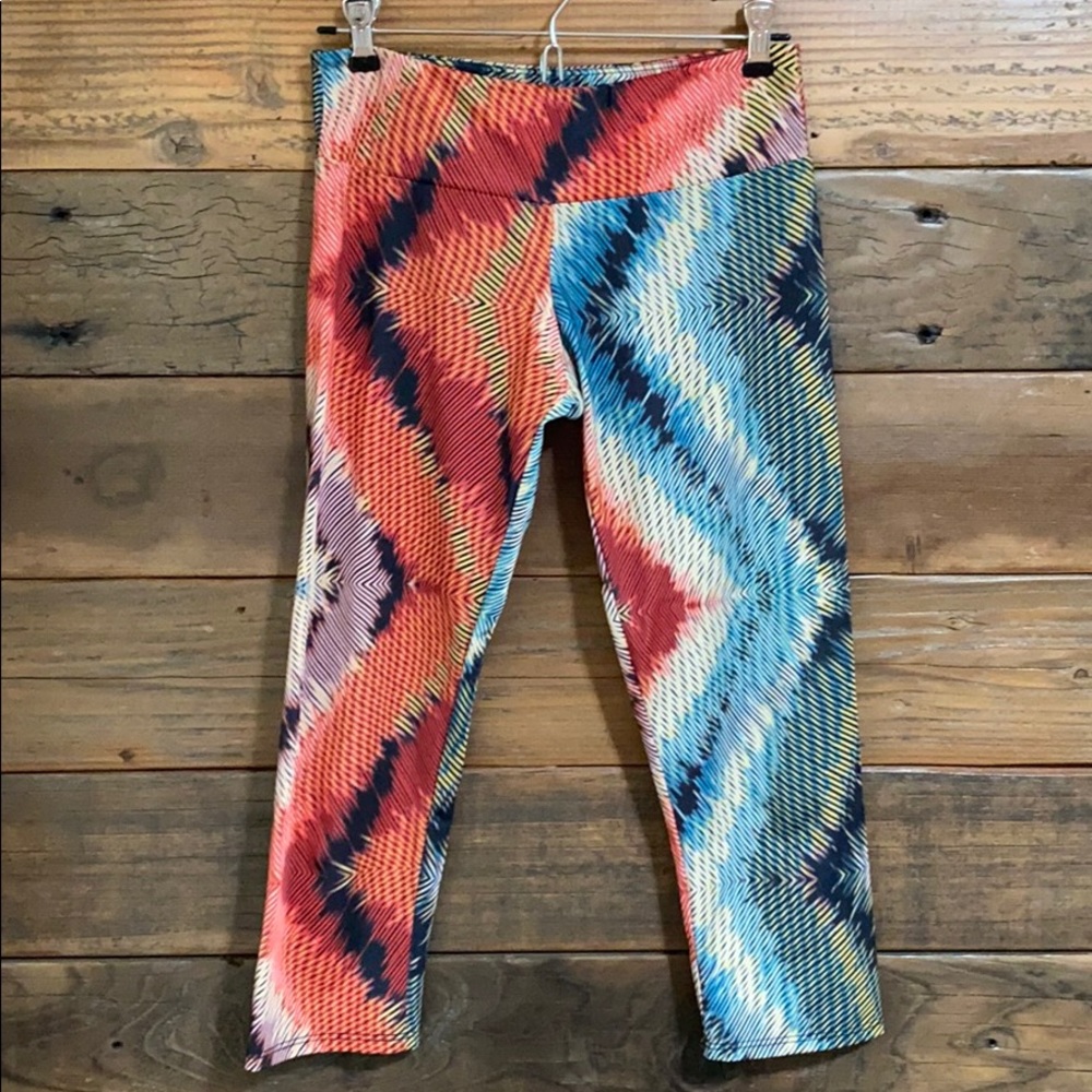 Fun, Funky and Awesome Capri leggings by Onzie